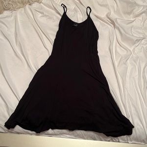 Black flowy dress